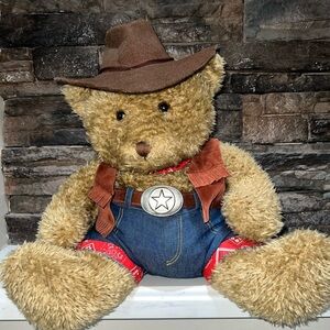 Cowboy Teddy Bear Plush Toy